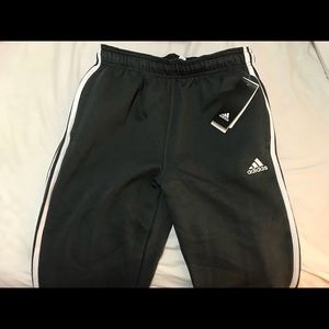 Men’s Adidas sweats charcoal color **Brand New**